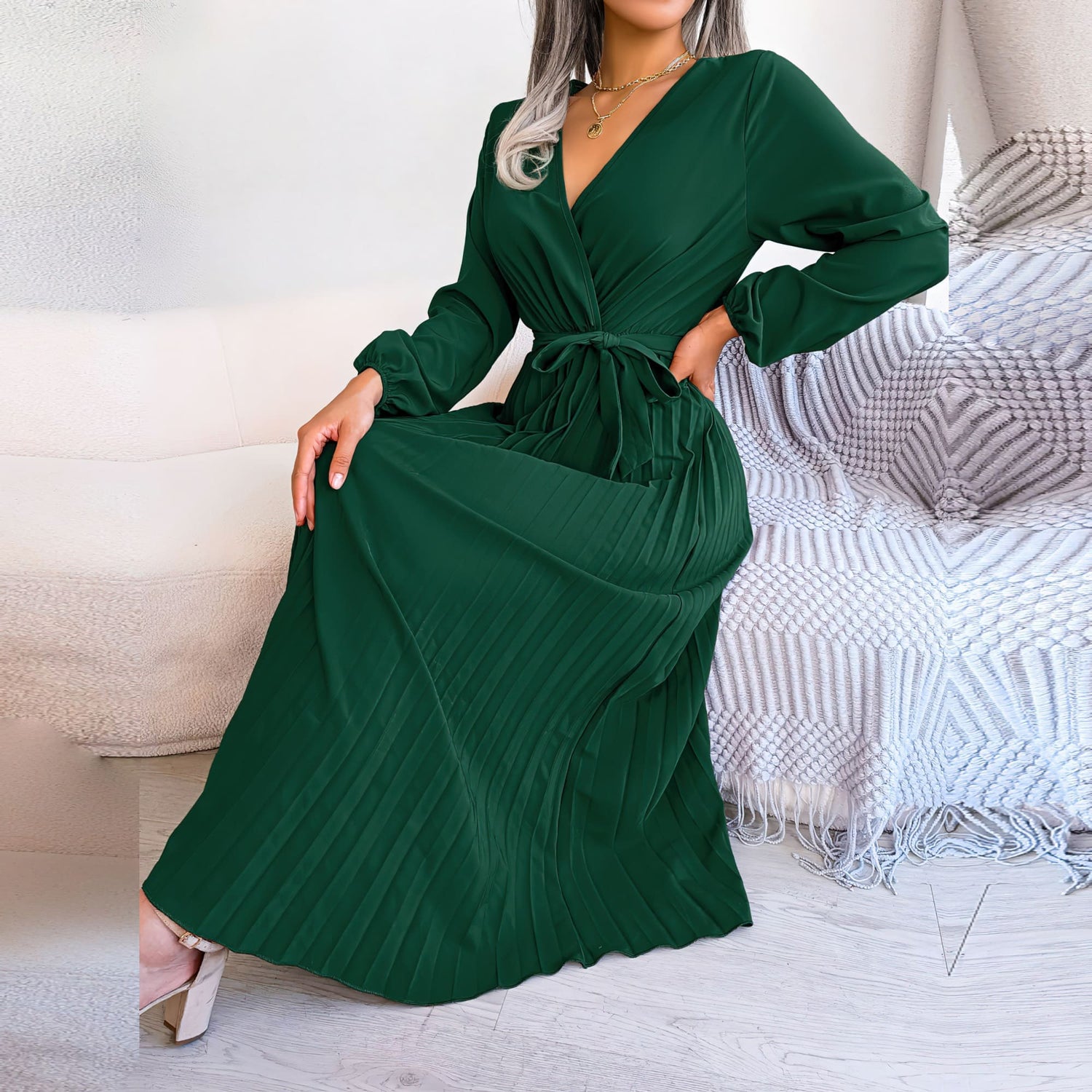 Lively® Robe longue plissée nouvelle collection | Lively™