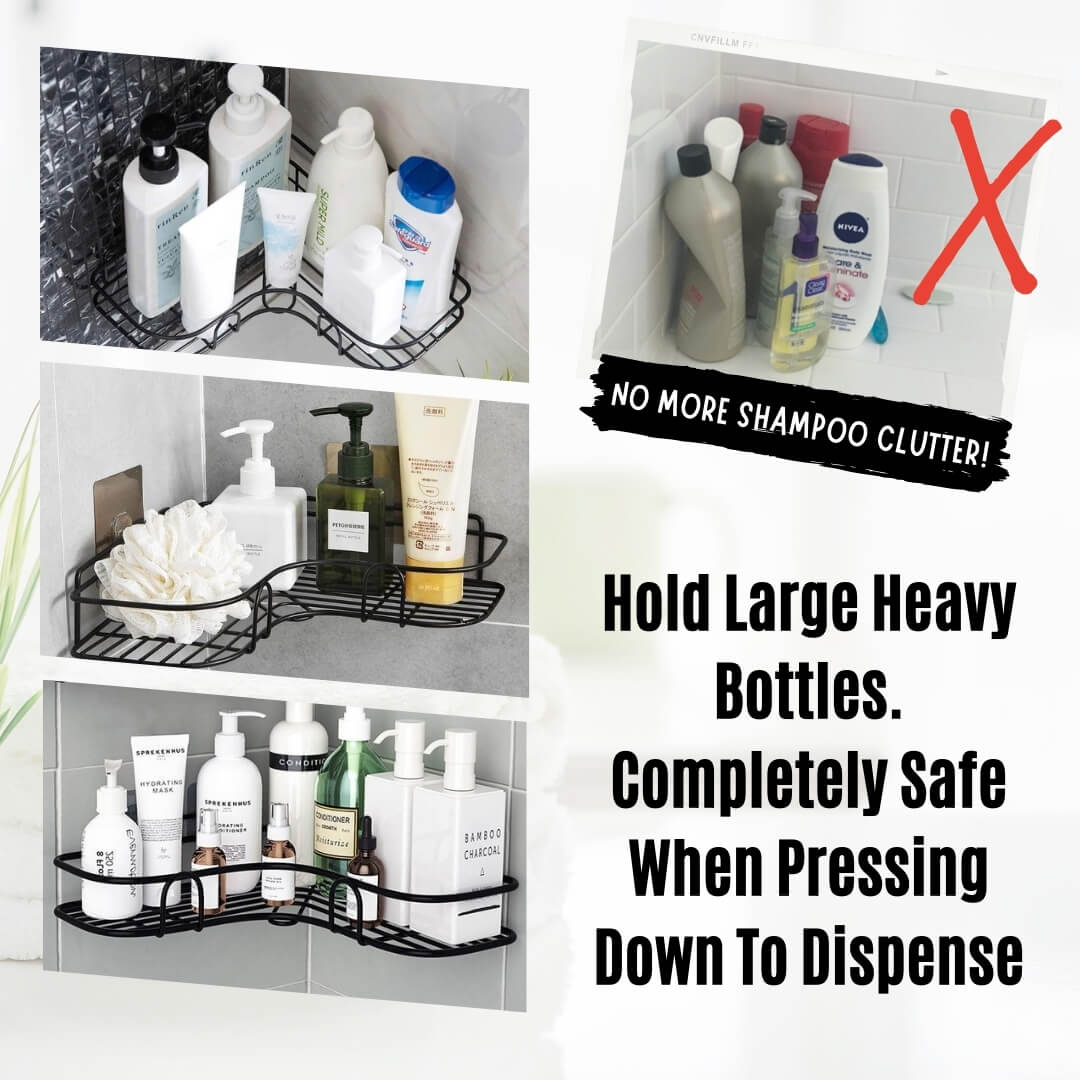 Lively® 100000142 Drill Free Shower Caddy 2.0